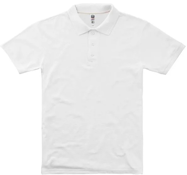 Playera Polo Caballero Euro (Blanco, CH)